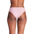 UA PURE STRETCH NO SHOW BIKINI-SOLID (3 PACK)-PNK REBEL PINK-697