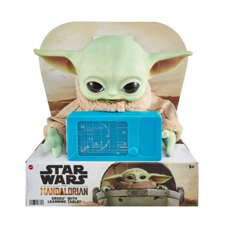 Grogu con Tableta y Sonidos (Baby Yoda) Star Wars • The Mandalorian Grogu con Tableta y Sonidos (Baby Yoda) Star Wars • The Mandalorian