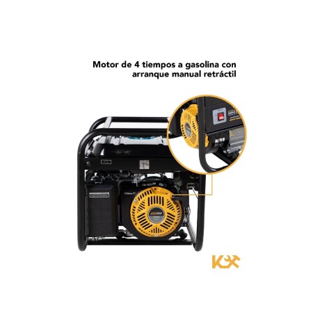 Generador A Nafta Portatil Kingsman 3000w 220v Generador A Nafta Portatil Kingsman 3000w 220v