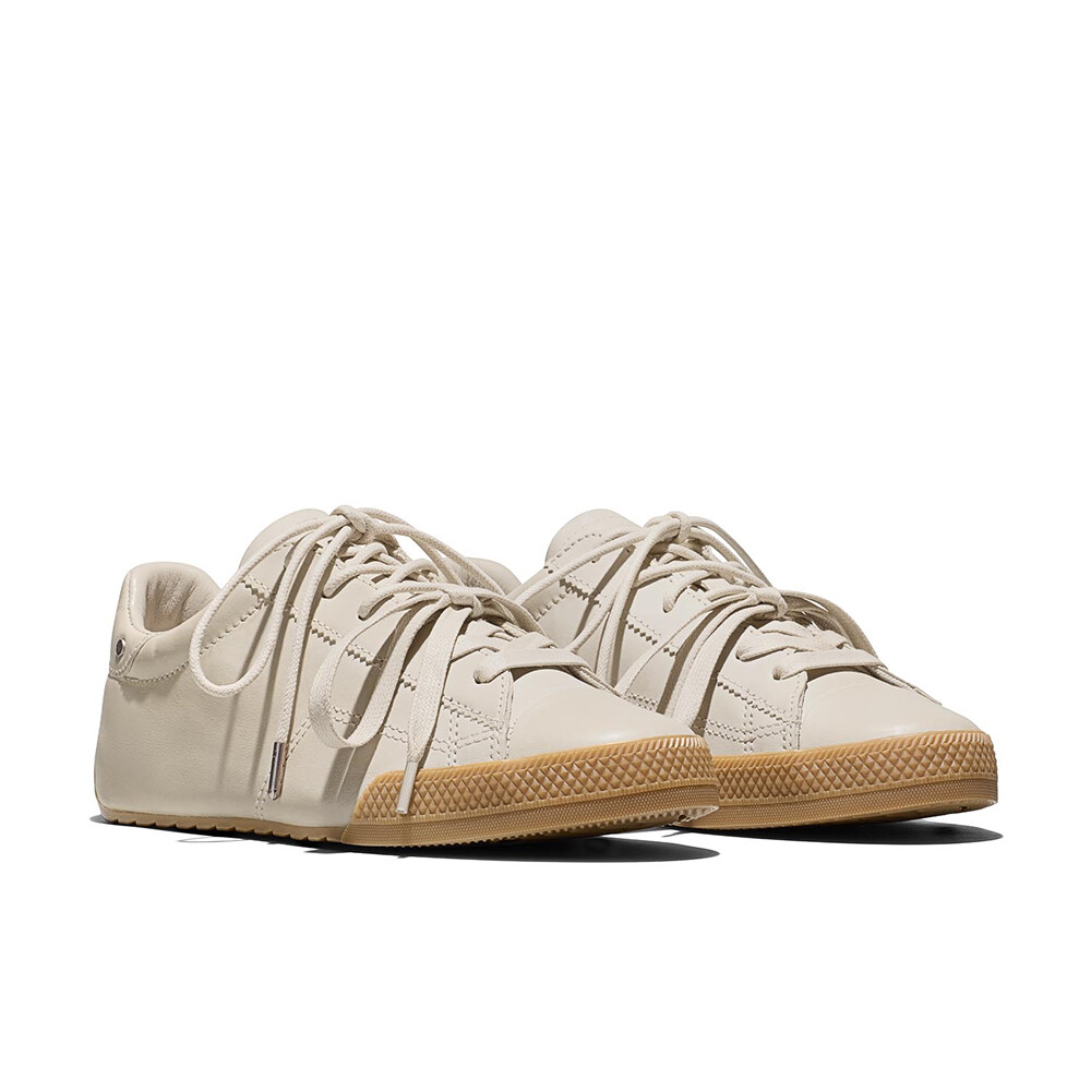 Zapatillas Chuck Taylor Lo Premium Leather Unisex Cream