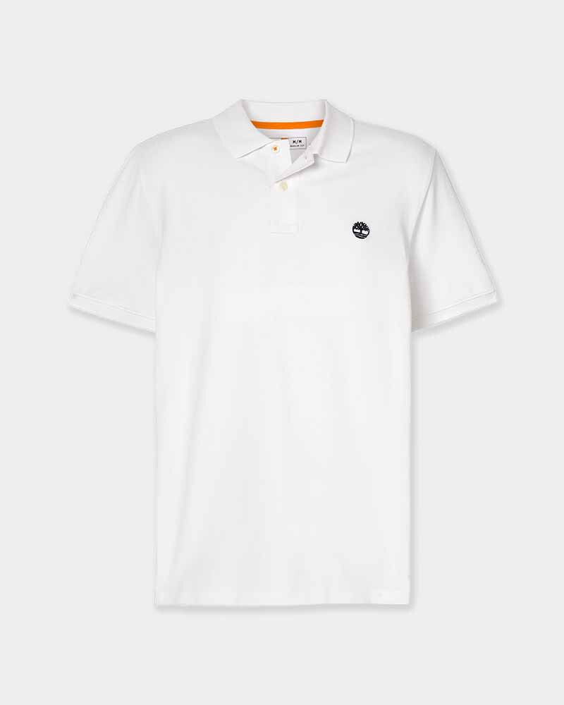 Polo Oyster River Manga Corta Regular Fit Hombre White