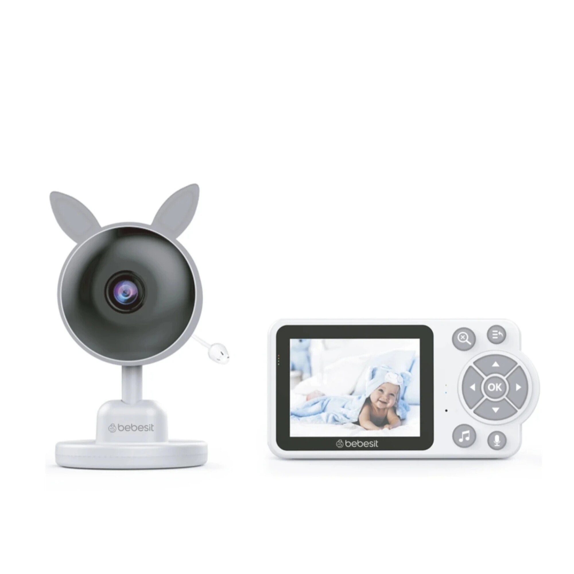 Monitor Baby Call Bebesit Smart Guard 2.0 Video con Camara — Electroventas