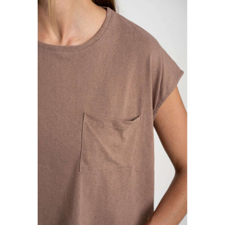 Remera Algod0n Mocha