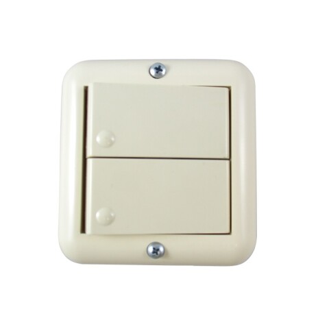 ""CAJA EXT. PLAST. C/ 2 MODULO  INT. UNIPOLAR 10A   ""MARFIL""" ""CAJA EXT. PLAST. C/ 2 MODULO  INT. UNIPOLAR 10A   ""MARFIL"""