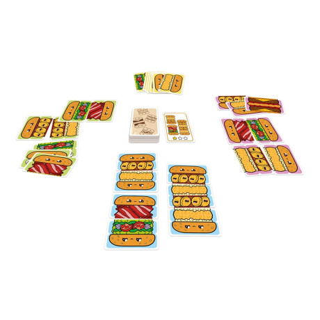 Juego De Mesa Asmodee Burger ¡Ya! +8 001