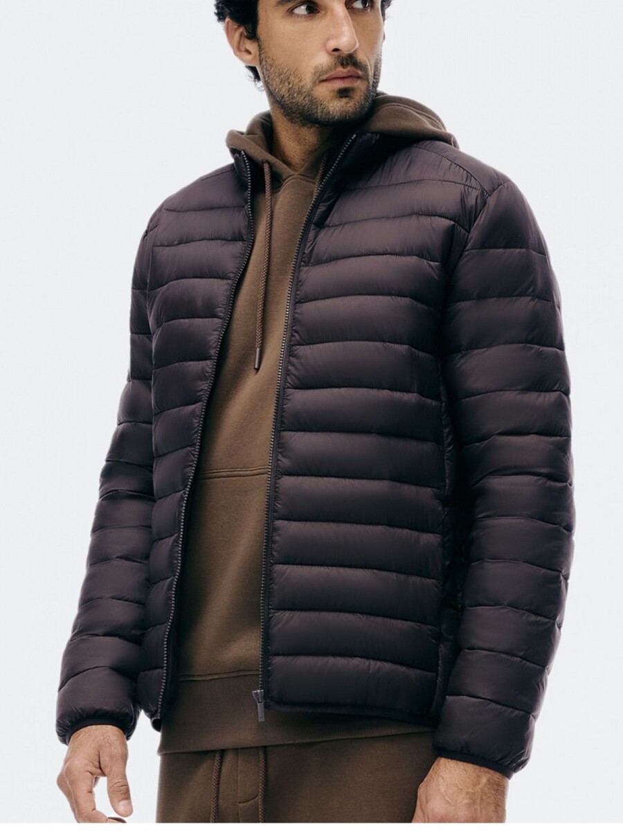 CAMPERA PUFFER CON BOLSILLOS - JAQUETA MASC 