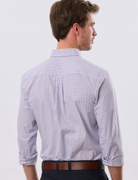 CAMISA CUADROS Azul