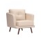 Sillon Poltrona 1 Cuerpo Triunfo Beige