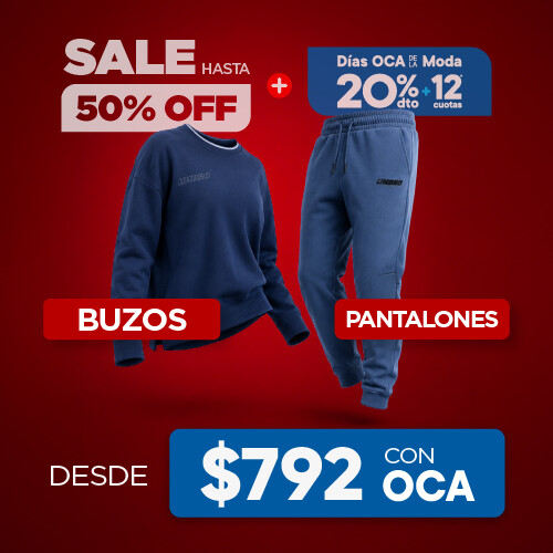 Tercio Sale Buzos y Pantalones