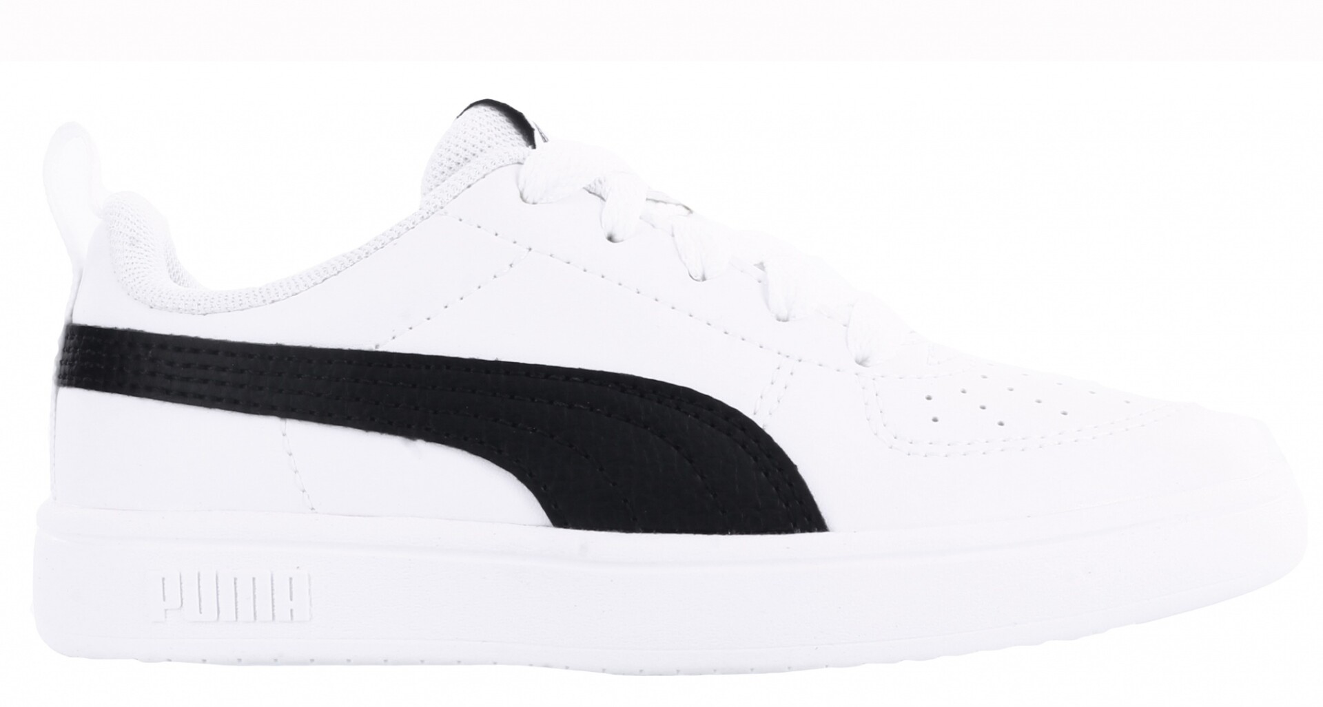 Championes Infantiles Puma Rickie Kids - Blanco - Negro 