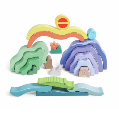 Bloques de Construcción de Escenas de la Naturaleza Hape Bloques de Construcción de Escenas de la Naturaleza Hape