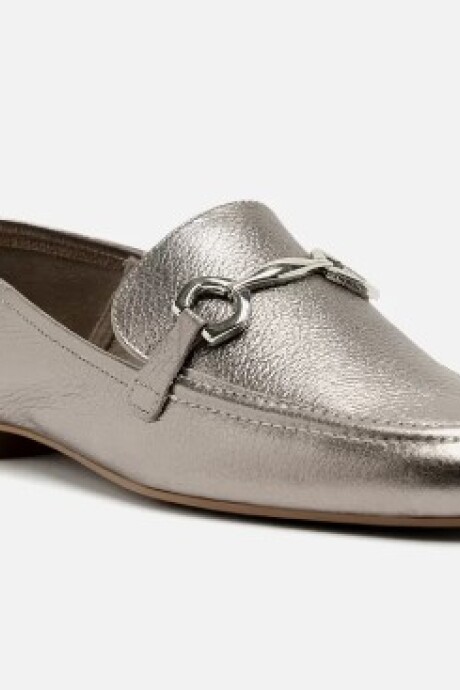 Mocasin Luma Plateado