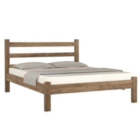 Cama 2 Plazas Madera Mene Luiza Cama 2 Plazas Madera Mene Luiza