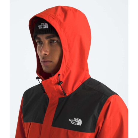 Campera Impermeable Antora hombre Lava Red/tnf Black