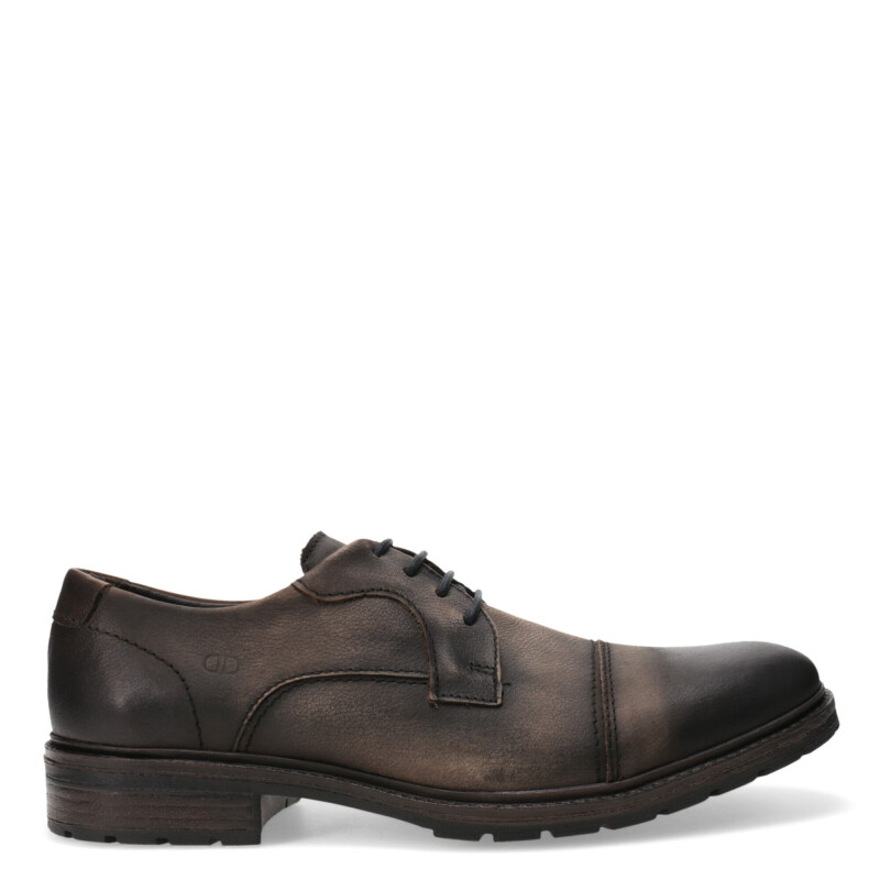 Zapatos de Hombre Democrata ASTRO acordonado Gris Grafito