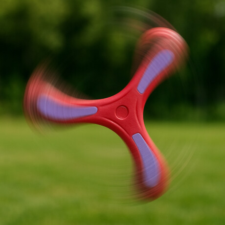 Juego de Lanzamiento con Objetivo Giratorio – Puntería y Diversión para Niños Rojo