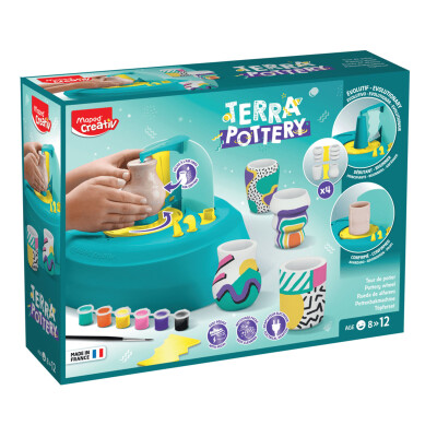 Alfarero Torre de cerámica Terra Pottery Maped Creativ Alfarero Torre de cerámica Terra Pottery Maped Creativ