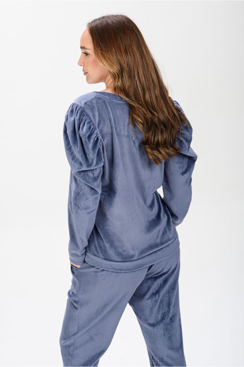 JOGGER VELOUR AZUL