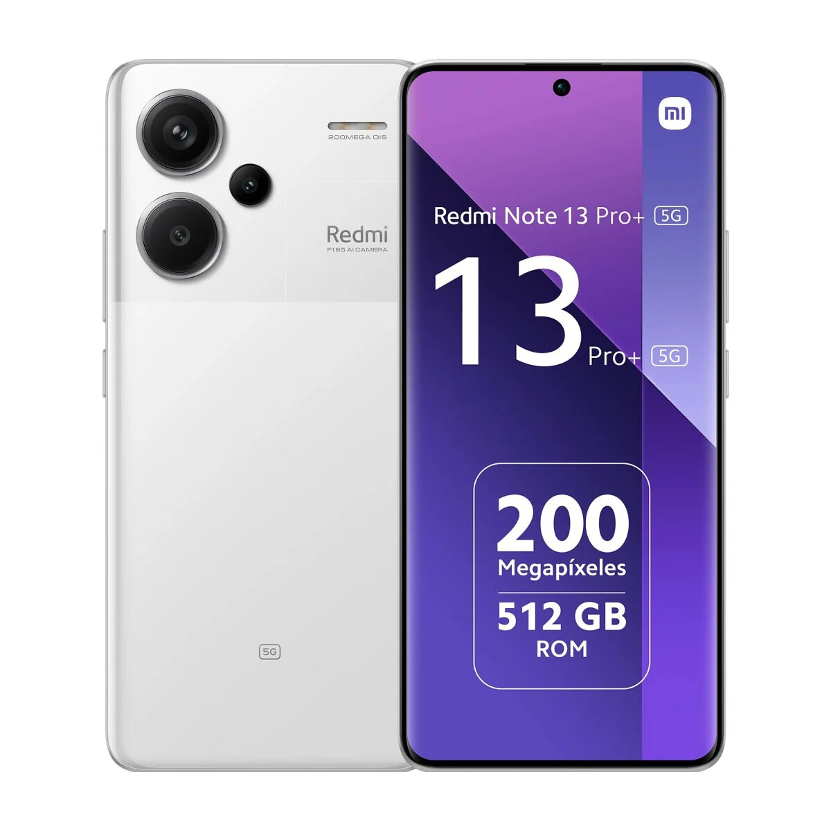 Celular Xiaomi Redmi Note 13 Pro+ 5G 256GB 8GB White DS 