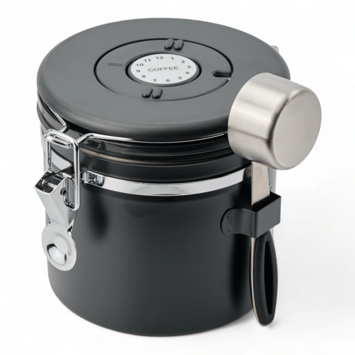 Recipiente Hermetico Ac Inox Para Granos Valv Co2 1.2lt 