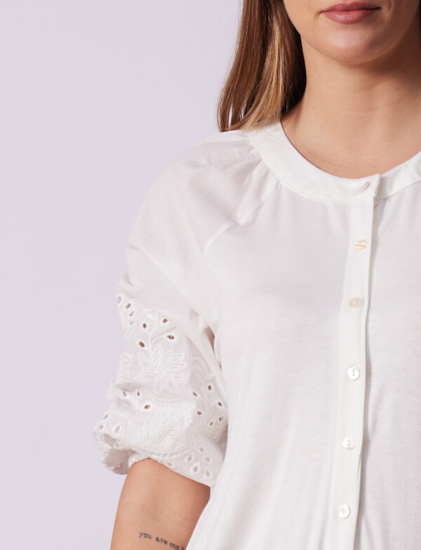 Blusa Calado CRUDO
