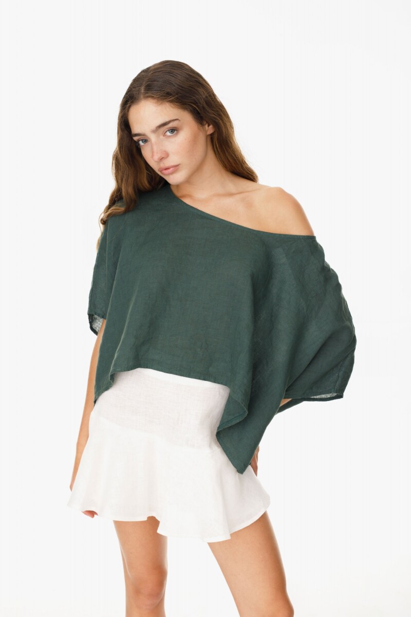 Blusa Beach - Verde Pino 