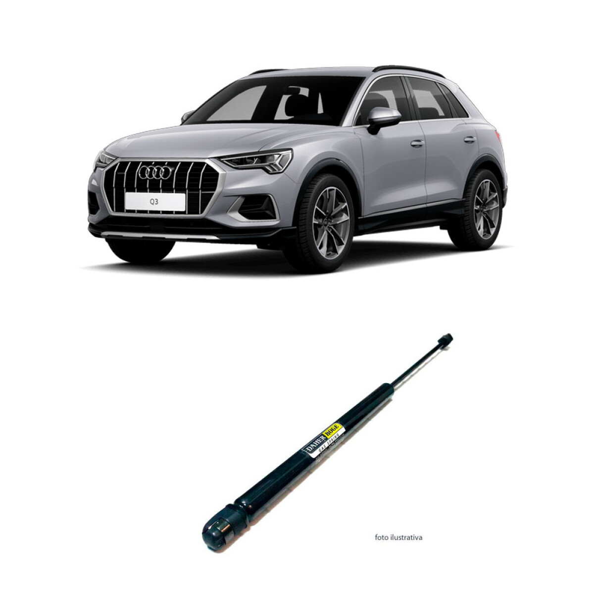 AMORTIGUADOR BAUL AUDI AMORTIGUADOR CAPOT AUDI Q3 - 