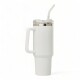 Jarra Vaso Terminico 1200ml Ac Inox y sorbete en Ac inox Blanco