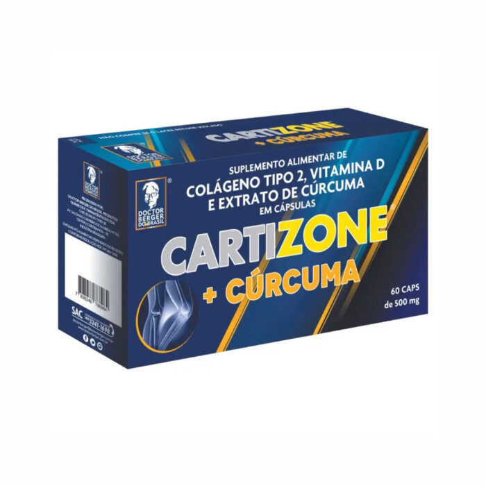 DR BERGER CARTIZONE+CURCUMA 500MG FR X60 única