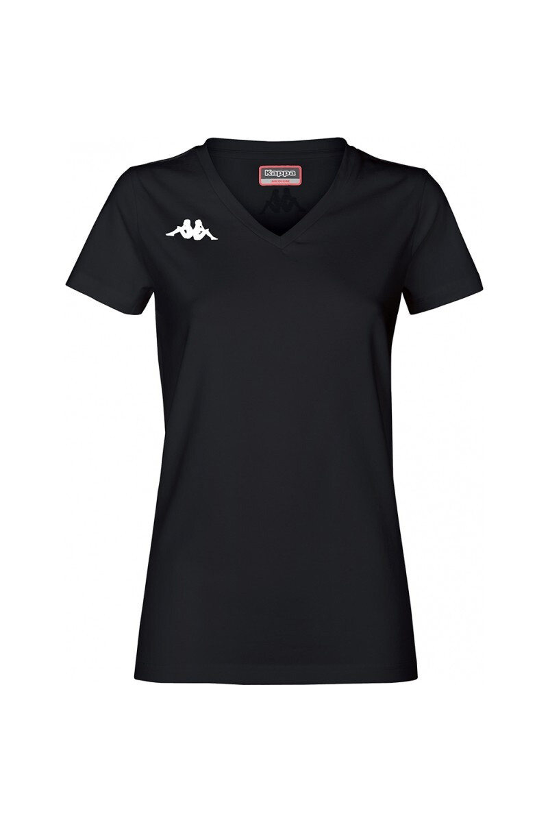 Remera KAPPA Training Brizza 32155 DW Negro