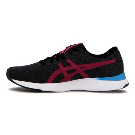 Championes Asics Streetwise para dama Negro/Rosado Negro