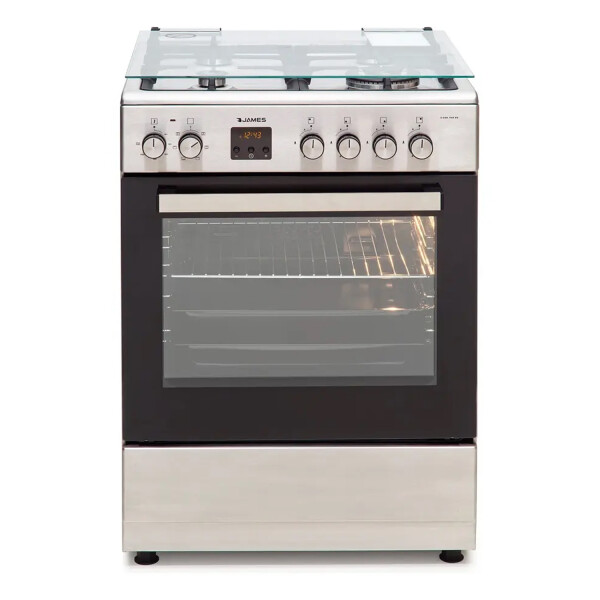 Cocina A Gas James C 25a Tks G2 Inox 4 Hornallas COCINA JAMES C25A TKS G2 INOX