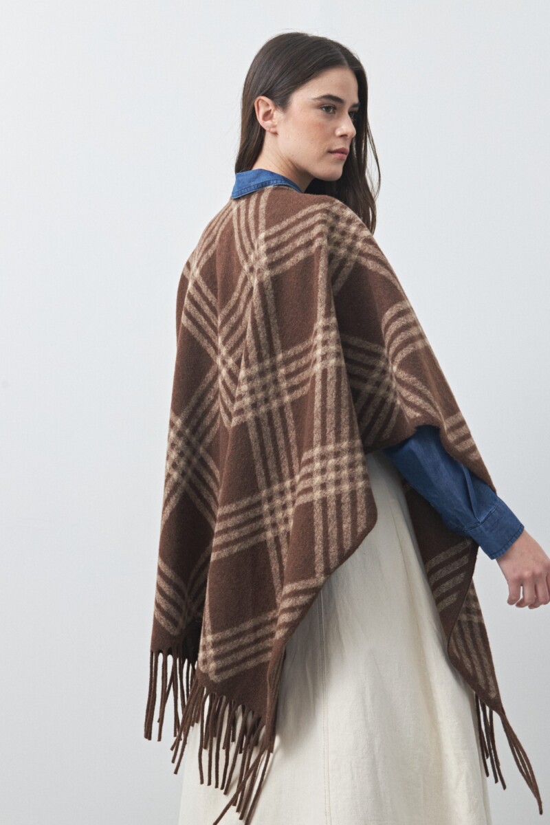 PONCHO HORIATIKI Chocolate