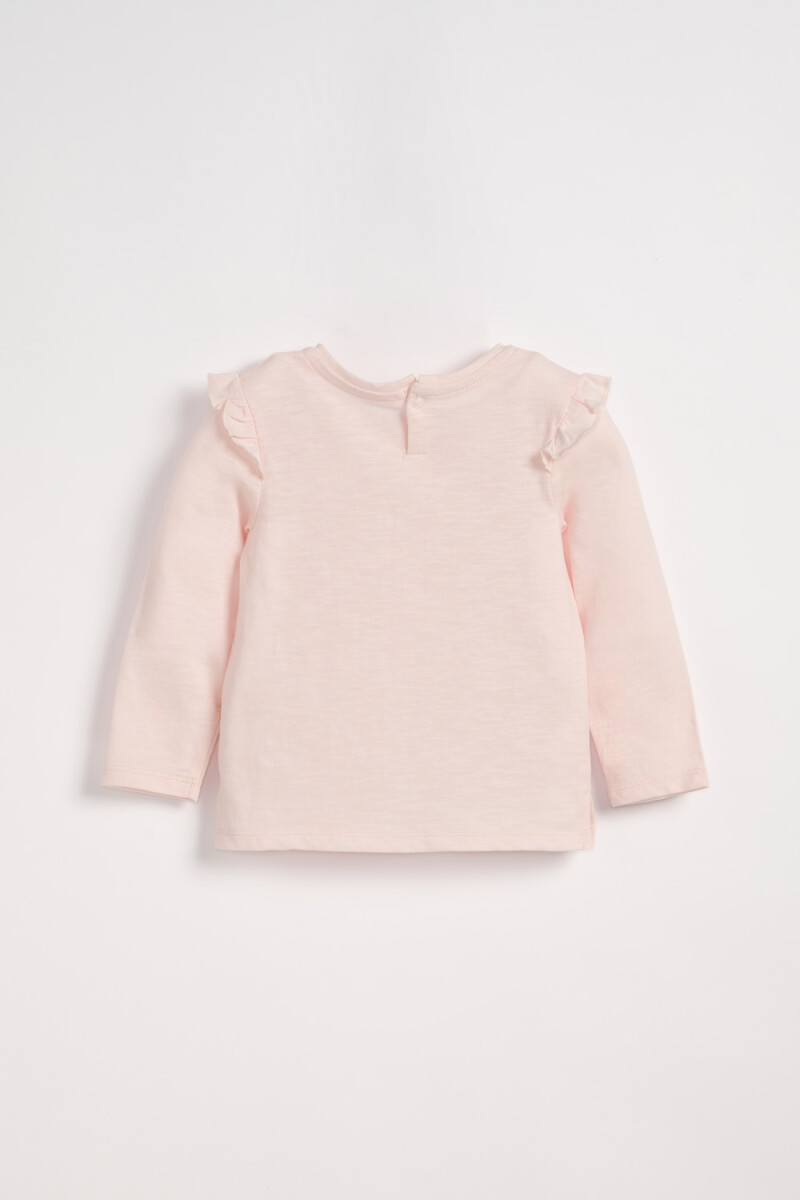Remera manga larga Rosa