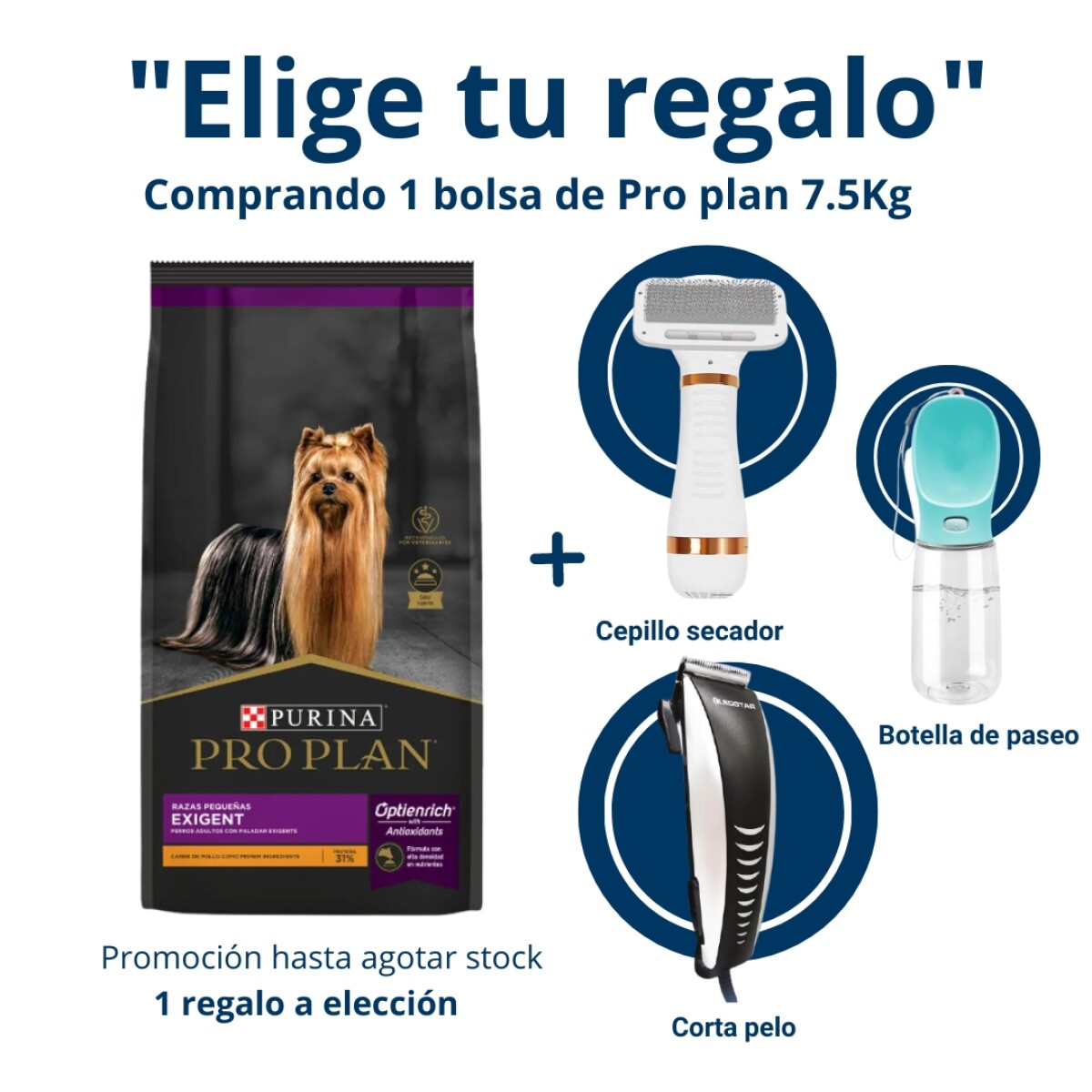 Pro Plan Exigente Perro Pequeño 7.5kg 
