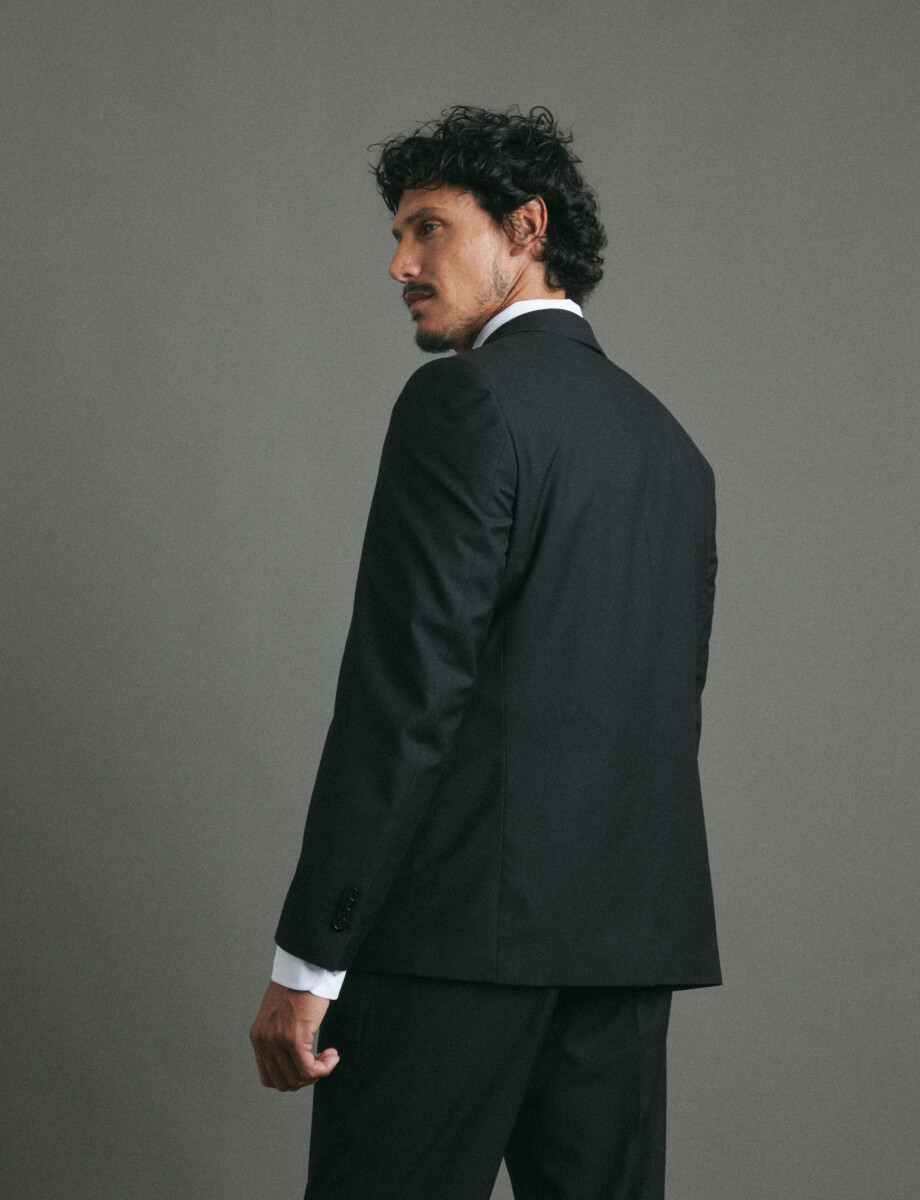 220262 TRAJE SLIM FIT HARRINGTON LABEL Negro