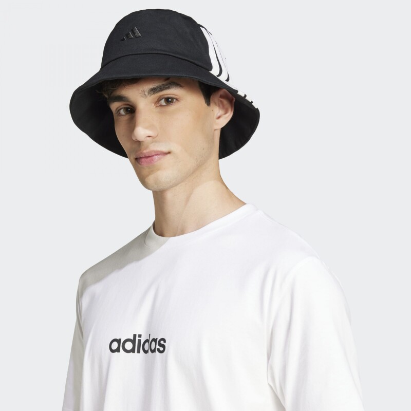 Remera Adidas Essentials Linear Single Blanco