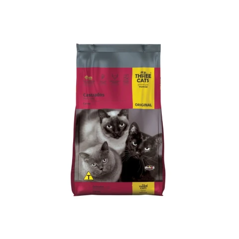Three Cats Familia Original Castrado 15 kg Three Cats Familia Original Castrado 15 kg