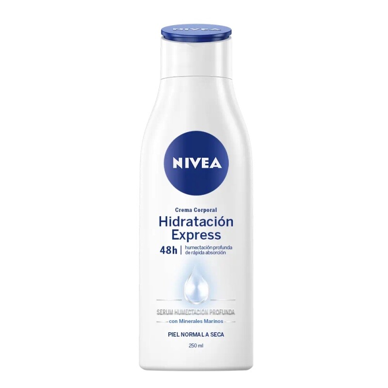 Crema Nivea Body Hidratación Express 250 Ml. Crema Nivea Body Hidratación Express 250 Ml.