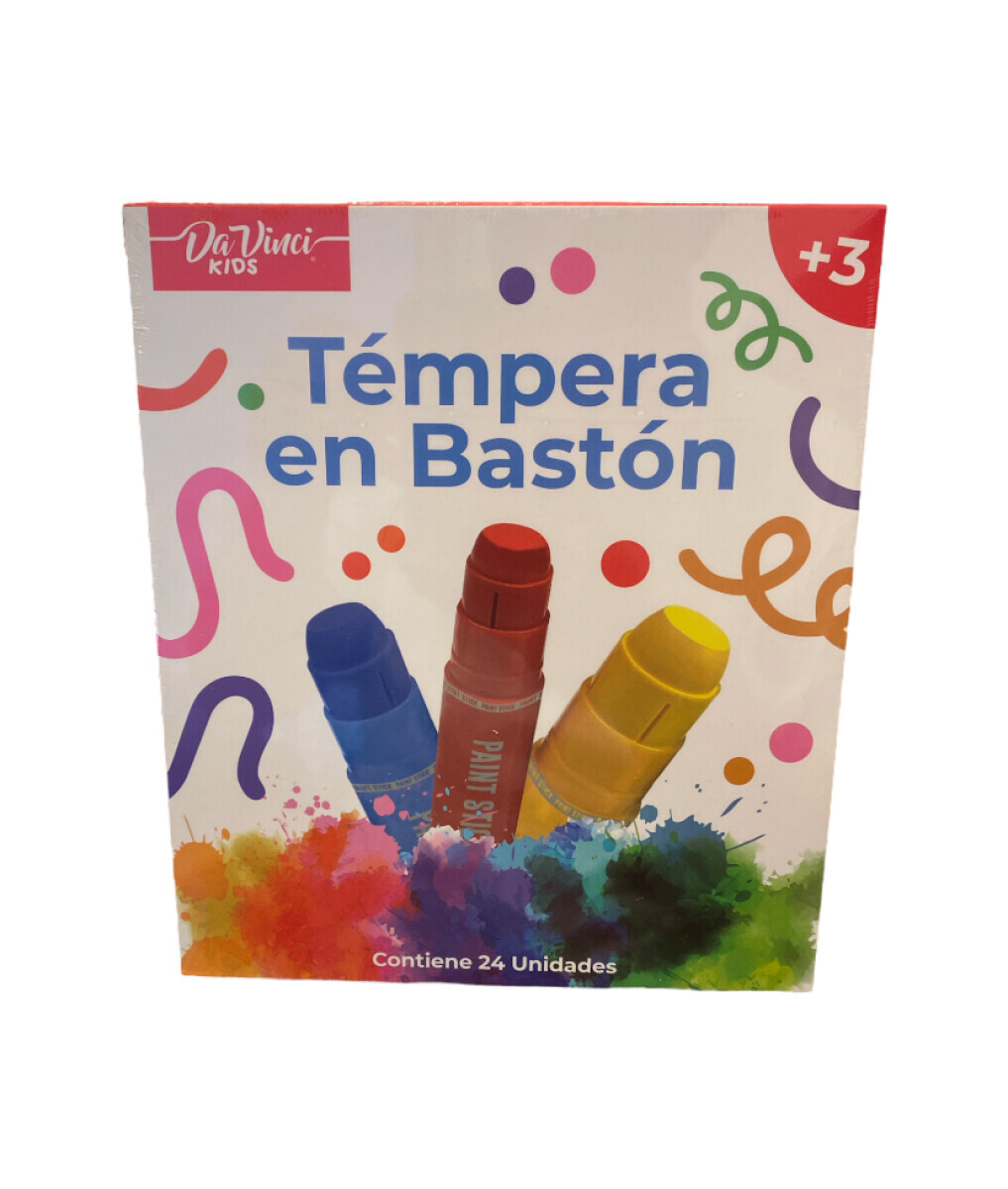 Témpera En Barra Da Vinci Kids 24 Unidades 