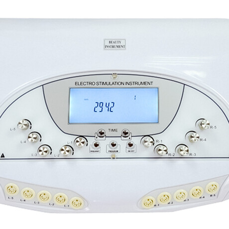 Electroestimulador Ondas Rusas 20 Electrodos Profesional Rey Blanco