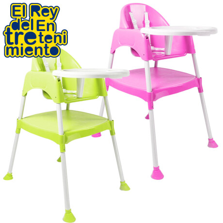 Silla De Comer Para Bebe Multiuso 3 En 1 Mesa Y Silla Verde