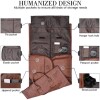Bolso de cuero impermeable ideal para viajes Bolso De Cuero Impermeable Ideal Para Viajes