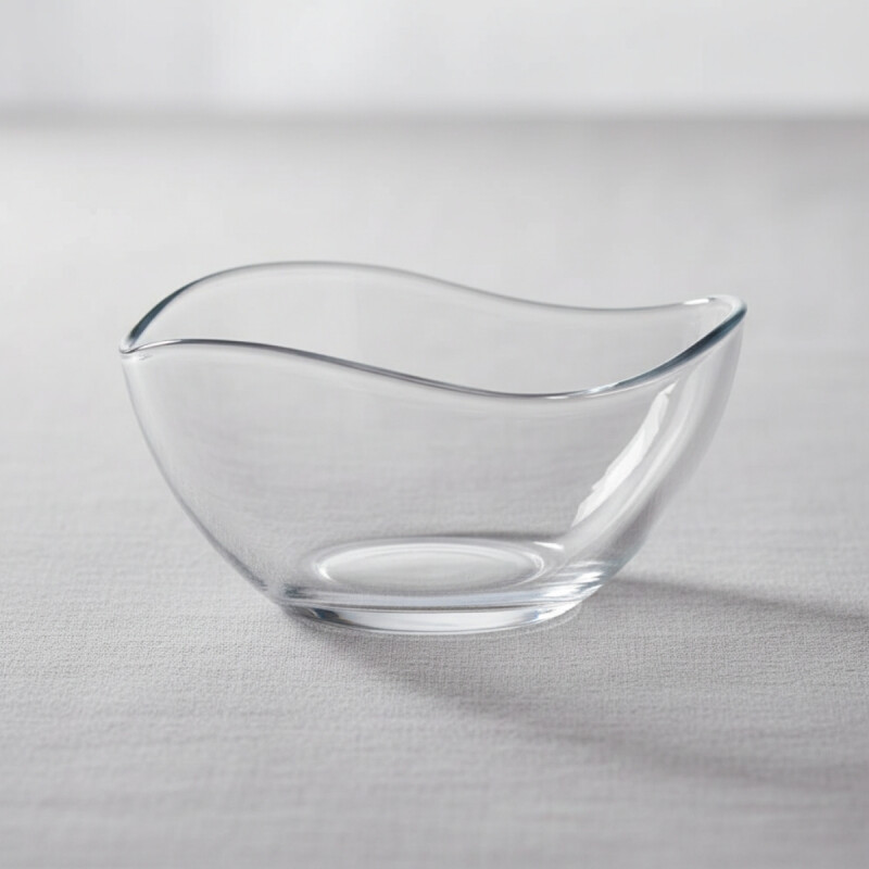 Bowl de vidrio 310ml TRANSPARENTE