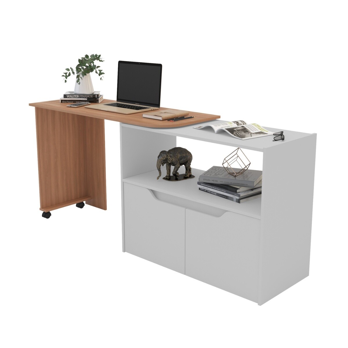 Escritorio Stanley - White y Aveiro 