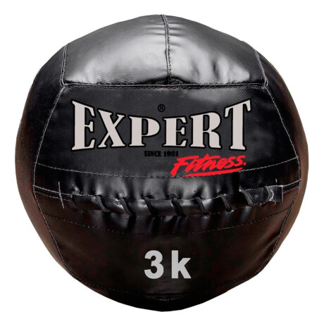 Pelota Medicinal 3kg Cuero Medicine Ball Balón Peso Fit009002-3k