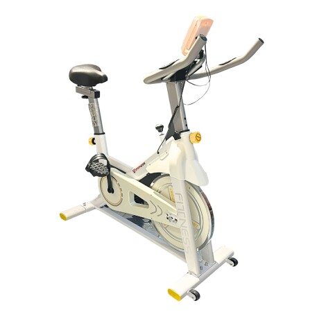 Bicicleta estática de spinning EVOPRO 8kg Blanco