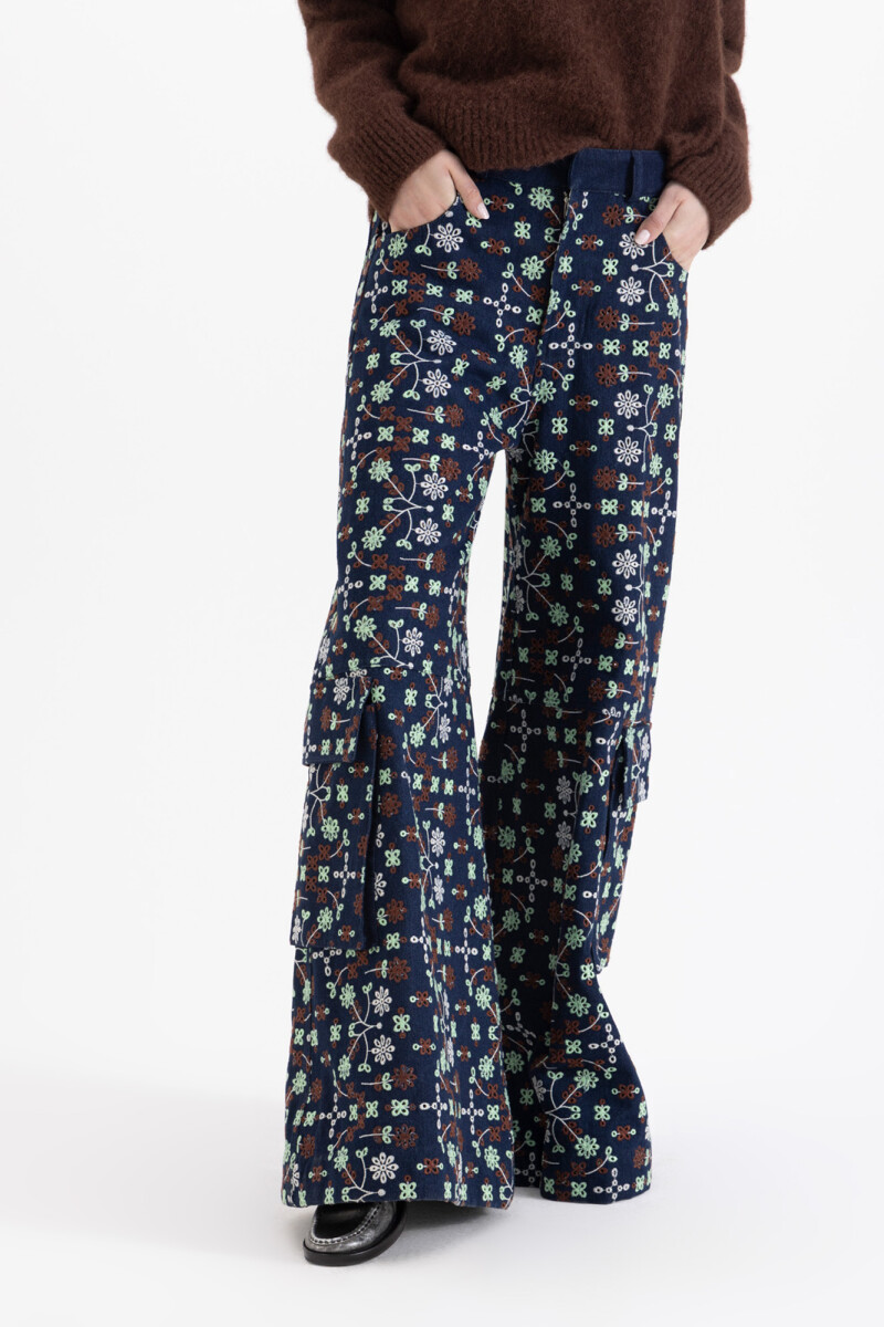PANTALON AMBER Azul