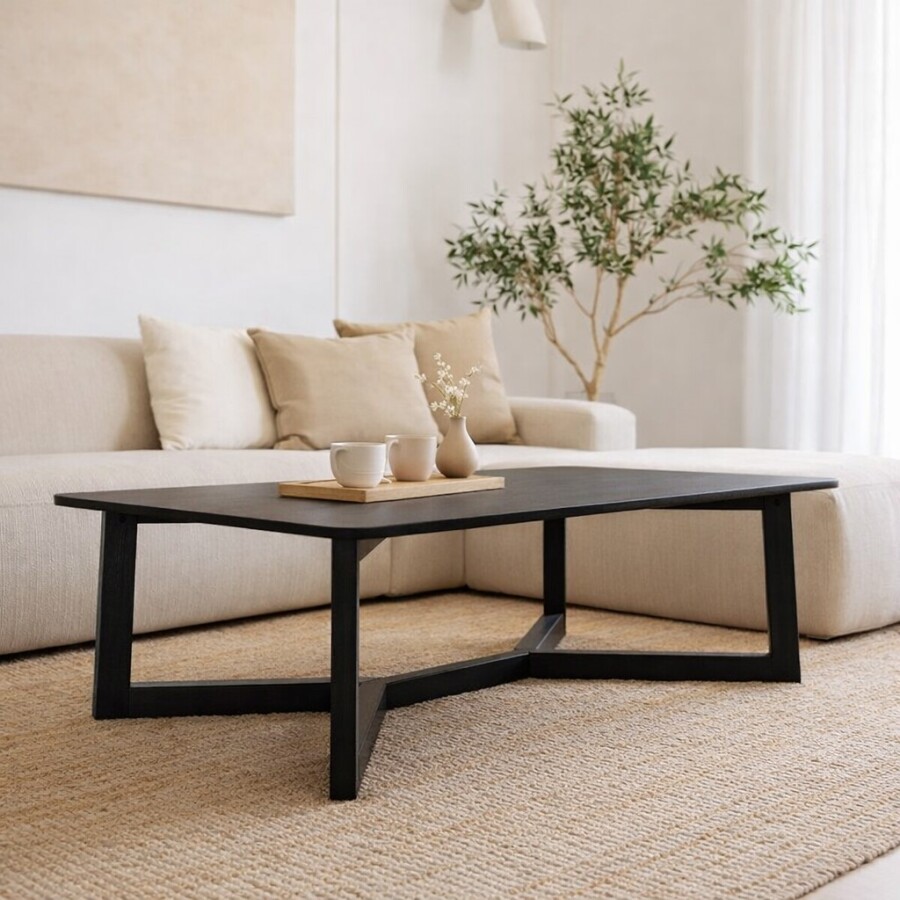Mesa Baja Barcelona 100CM Black | PREVENTA