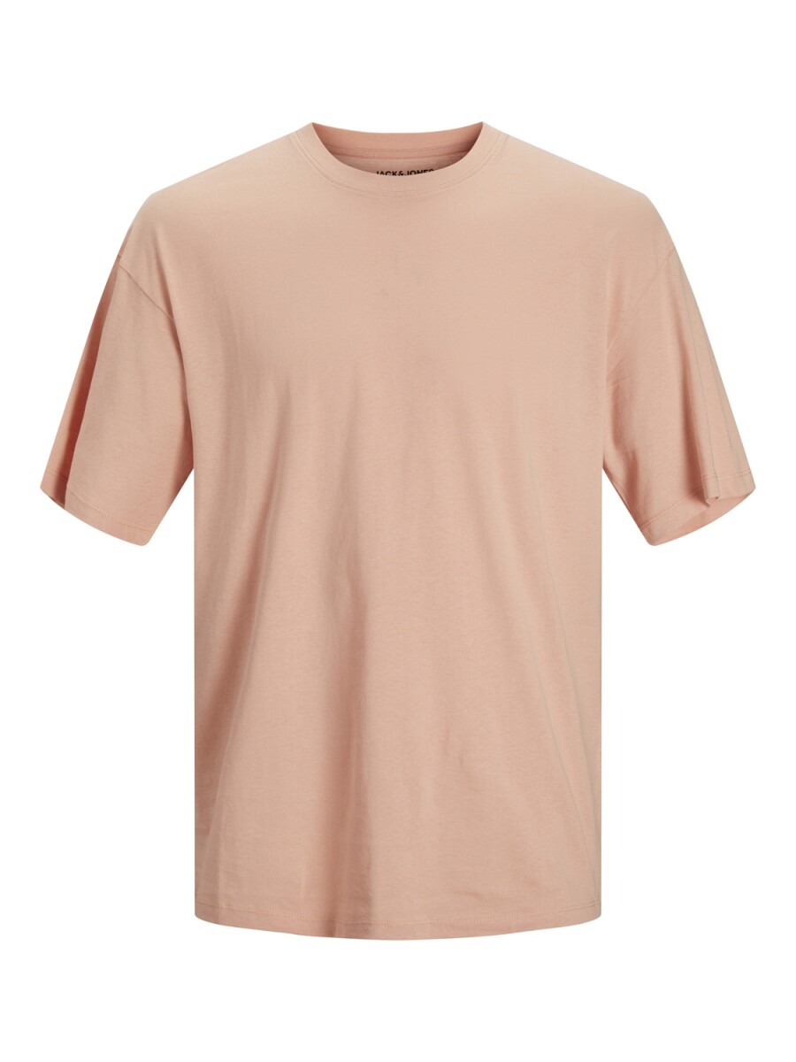 Camiseta Basica Manga Corta - Coral Pink 